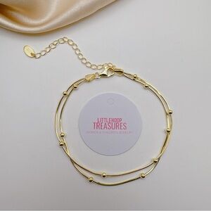 S925 Dainty bracelet 18k gold plated bracelet